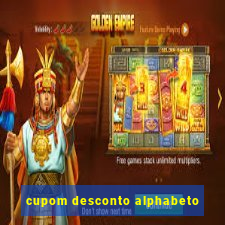 cupom desconto alphabeto